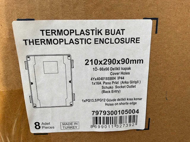 Installatiekast 8x - afbeelding 2 van  2
