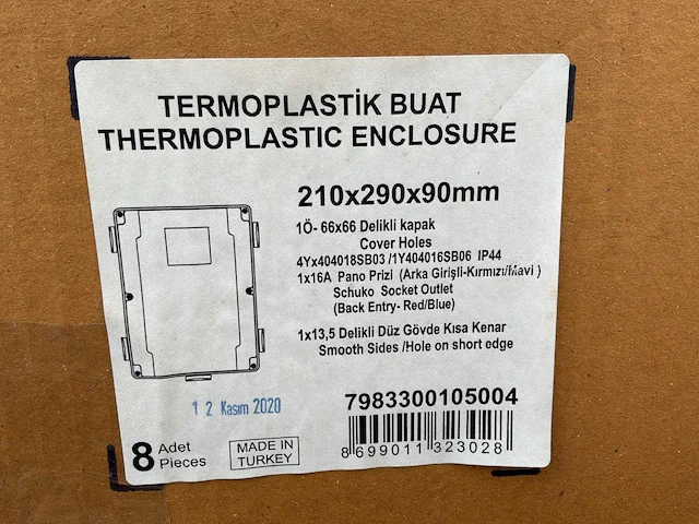 Installatiekast 8x - afbeelding 2 van  2