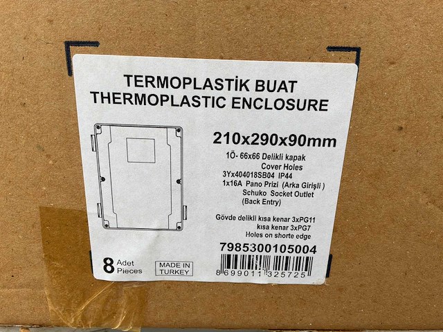 Installatiekast 8x - afbeelding 2 van  2