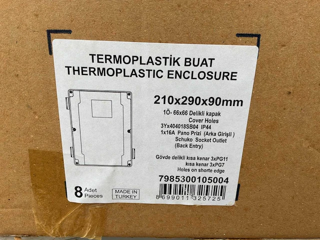 Installatiekast 8x - afbeelding 2 van  2