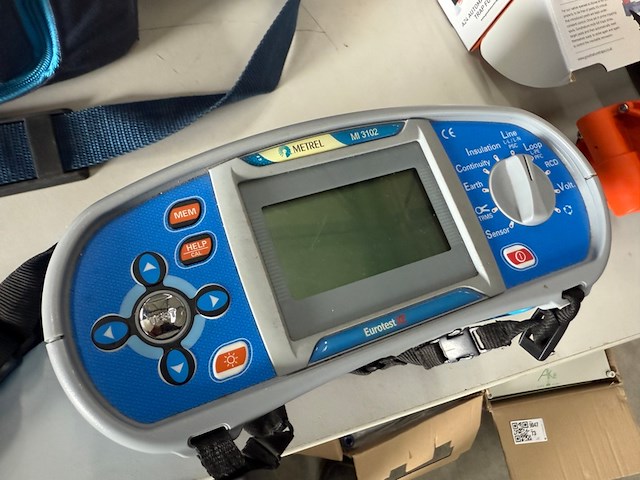 Installatietester metrel, mi 3102 - afbeelding 4 van  8