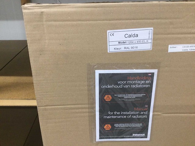 Instamat - calda - - handdoek designradiator elektrisch - afbeelding 4 van  5