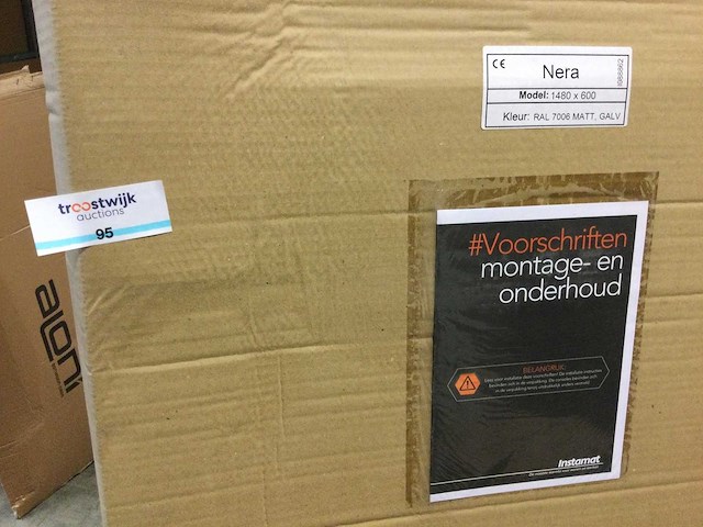 Instamat - nera - radiator 148x60 cm - afbeelding 2 van  5