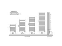 Instamat - robina el - elektrische designradiator / handdoekradiator - afbeelding 2 van  9