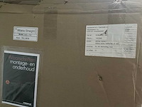 Instamat milano straight designradiator 76x150cm - afbeelding 2 van  2