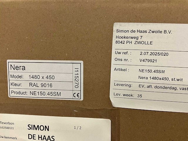 Instamat nera handdoekradiator - afbeelding 3 van  3