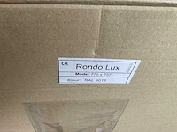 Instamat rondolux designradiator 77x75 cm - afbeelding 2 van  2