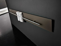 Instamat teso designradiator met handdoekbeugel 170x25 cm antraciet - afbeelding 1 van  7