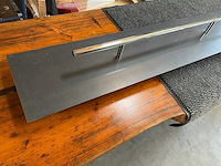 Instamat teso designradiator met handdoekbeugel 170x25 cm antraciet - afbeelding 4 van  7