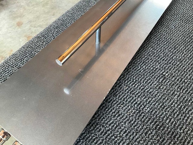 Instamat teso designradiator met handdoekbeugel 170x25 cm antraciet - afbeelding 6 van  7