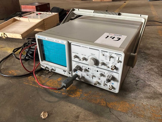 Instek gos-620 oscilloscoop - afbeelding 1 van  4