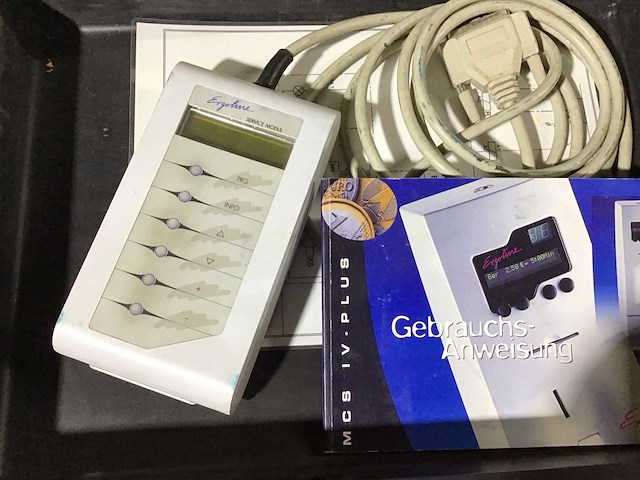 Instel apparaat voor zonnebanken. (2x) - afbeelding 3 van  3