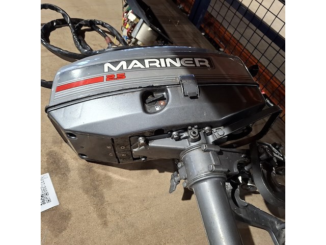 Instrumentenpaneel+ mariner 2.5 buitenboordmotor., renault marine + mariner, zwart - afbeelding 6 van  8