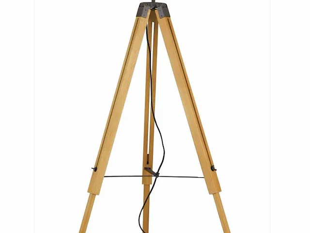 Intec studio design eiken houten vloerlamp - afbeelding 6 van  10