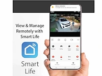 Intec visor security breedstraler met camera google & alexa wifi - afbeelding 10 van  11