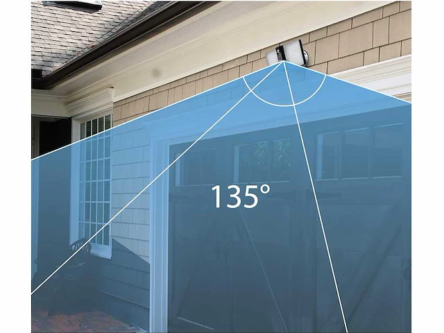 Intec visor security breedstraler met camera google & alexa wifi - afbeelding 9 van  11