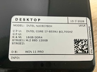 Intel - nuc8i7beh(i7) - desktops (4x) - afbeelding 4 van  7