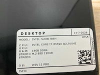Intel - nuc8i7beh(i7) - desktops (4x) - afbeelding 5 van  7