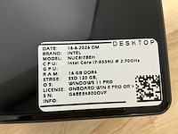 Intel - nuc8i7beh(i7) - desktops (4x) - afbeelding 7 van  8