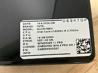 Intel - nuc8i7beh(i7) - desktops (4x) - afbeelding 8 van  8