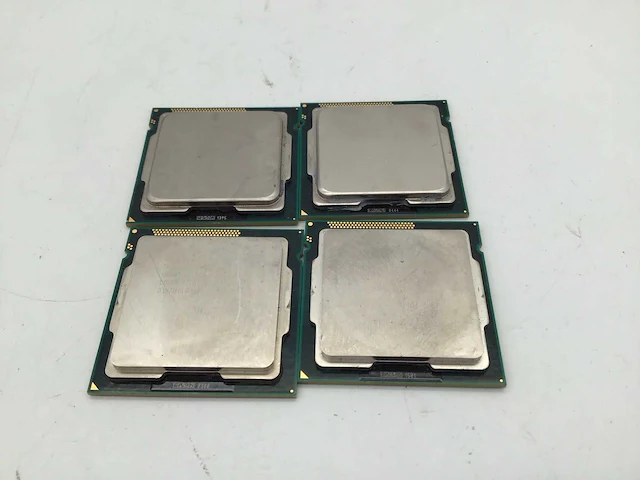 Intel i5-2500k (3x) en i7-2600 (1x) processors computeronderdeel (4x) - afbeelding 2 van  4