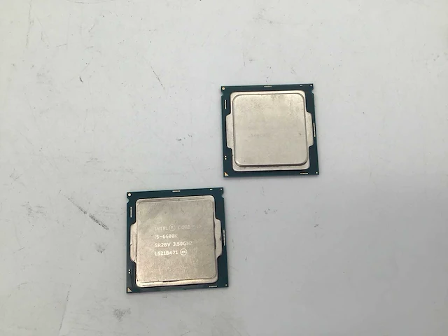 Intel i5-6600k (2x) processors computeronderdeel (2x) - afbeelding 3 van  5