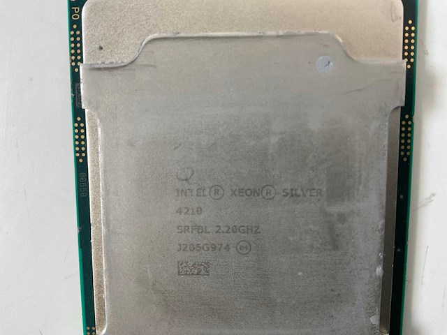 Intel (j205g974) xeon(r) silver 4210 2.20 ghz scalable processors (10x) - afbeelding 4 van  4