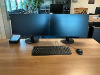 Intel nuc11pah desktop met monitoren