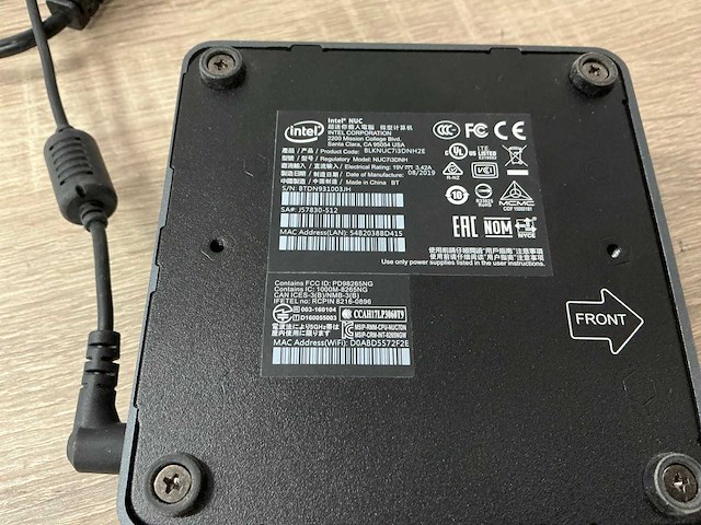 Intel nuc7i3dnh desktop - afbeelding 3 van  4