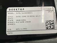Intel nuc8i5bec desktop (4x) - afbeelding 5 van  8