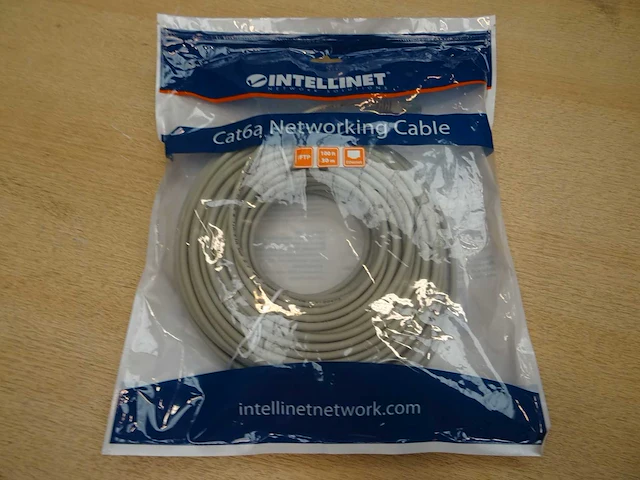 Intellinet - s/ftp 30m - cat6a netwerkkabel 30 mtr (4x) - afbeelding 1 van  1