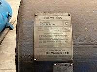 Inter american oil works c-300-100 hydraulische koppelomvormer - afbeelding 5 van  5