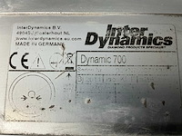 Inter dynamics - dynamic 700 - elecktrische tegenzaagmachine - afbeelding 3 van  11