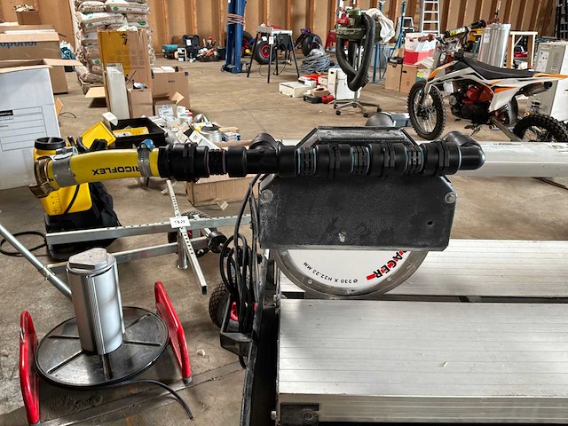 Inter dynamics dynamic 700 tegelzaagmachine - afbeelding 4 van  7