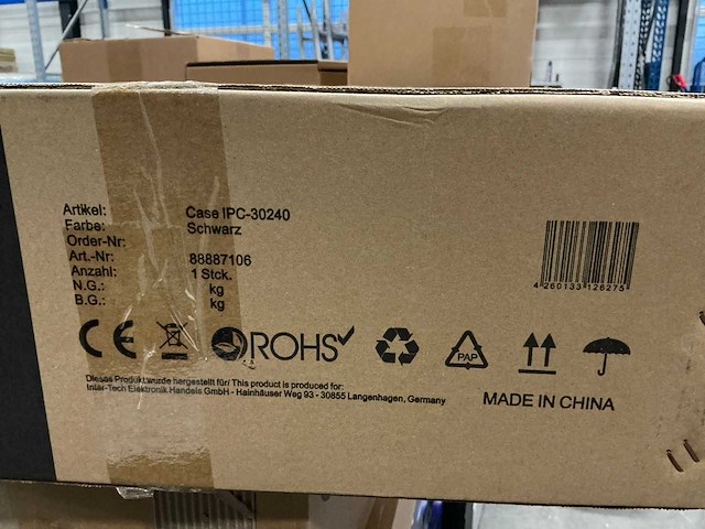 Inter-tech professional 19’’ server case ipc-30240 - afbeelding 3 van  3