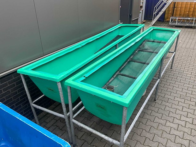 Interaqua doorstroombak met zeefinzet (2x) - afbeelding 1 van  6