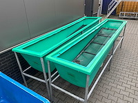 Interaqua doorstroombak met zeefinzet (2x) - afbeelding 1 van  4