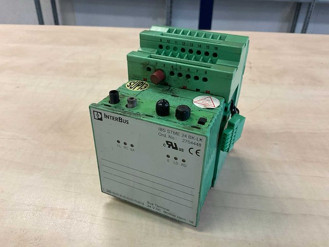 Interbus-s ibs st 24 bk-lk busmodule (18x) - afbeelding 3 van  5