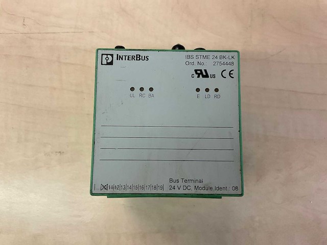 Interbus-s ibs st 24 bk-lk busmodule (18x) - afbeelding 4 van  5