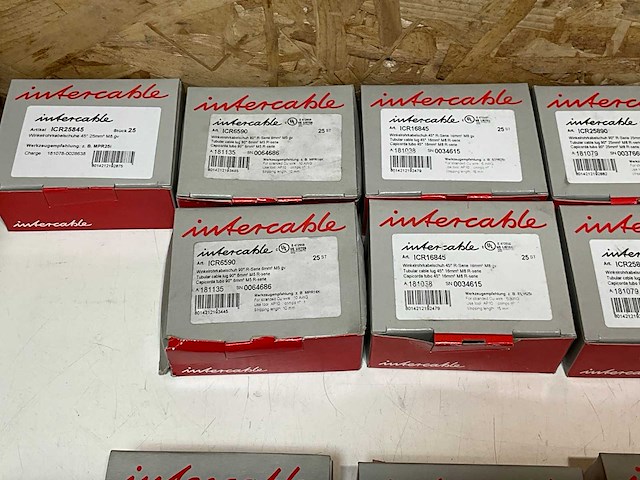 Intercable diverse soorten kabelschoenen (325x) - afbeelding 1 van  1