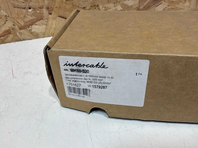 Intercable mk60-520 zeskantpersinzetstuk 1000mm² - afbeelding 7 van  7