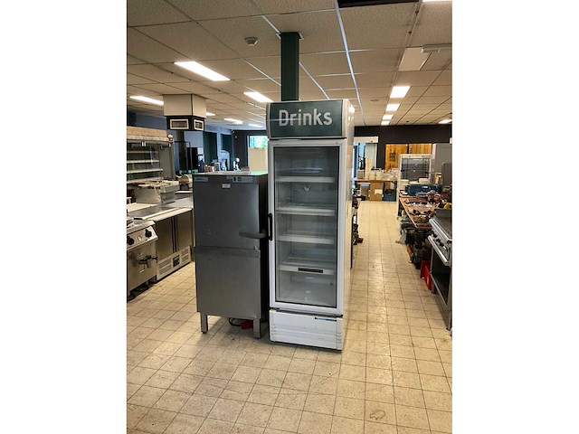 Intercool src-550sax glasdeur koelkast - afbeelding 2 van  8