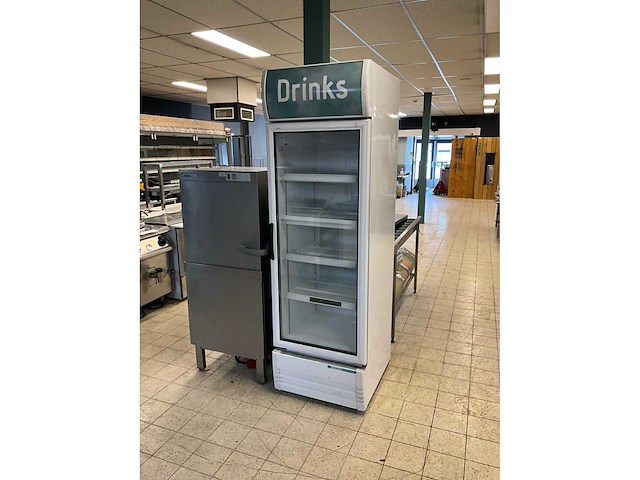 Intercool src-550sax glasdeur koelkast - afbeelding 2 van  8