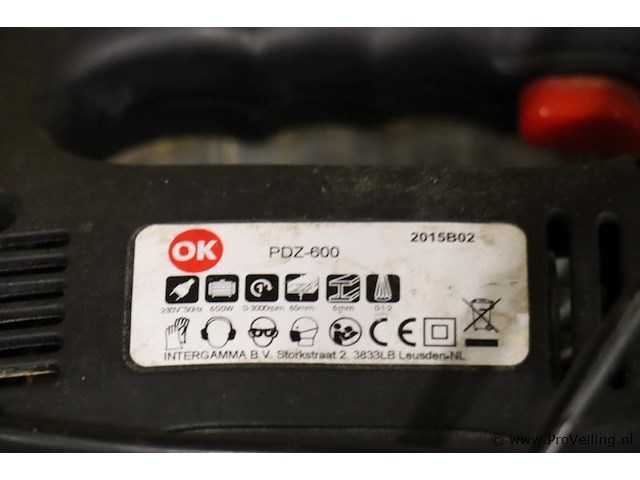 Intergamma ok decoupeerzaag pdz-600 501040 - afbeelding 3 van  3