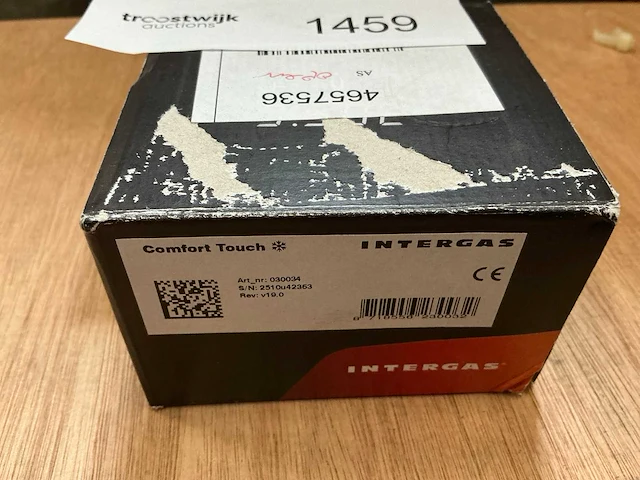 Intergas comfort touch thermostaat - afbeelding 3 van  3