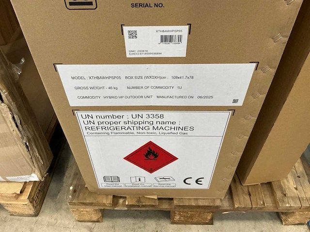 Intergas hybride warmtepomp buitenunit xthbawhpsp05 - afbeelding 3 van  3