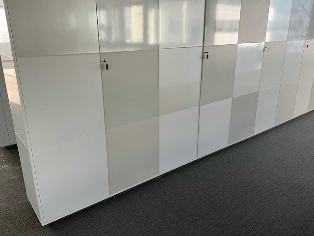 Interieurbouw lockerkast - 708x267x45 cm - afbeelding 10 van  17