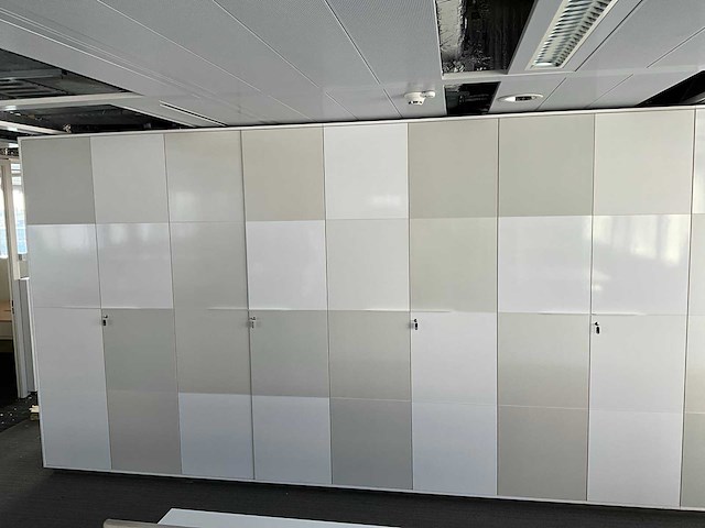 Interieurbouw lockerkast - 708x267x45 cm - afbeelding 12 van  17