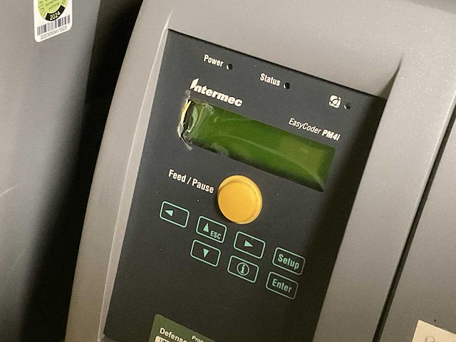 Intermec easycoder pm4i labelprinter - afbeelding 4 van  4