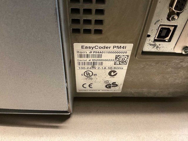 Intermec easycoder pm4i labelprinter - afbeelding 7 van  9